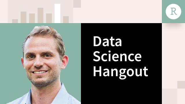 Data Science Hangout | Chase Carpenter, Chicago Cubs | Advice for Getting your First Job in Sports